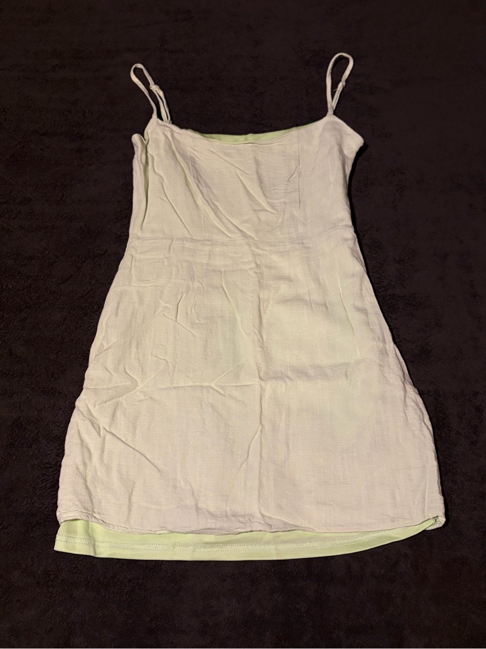 Nasty Gal Collection Pistachio Noodle Top
